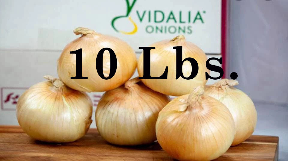 10 lb bag of onions Must be picked up May- 5th or 6th.